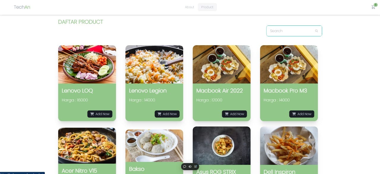 TechAnn - Project preview